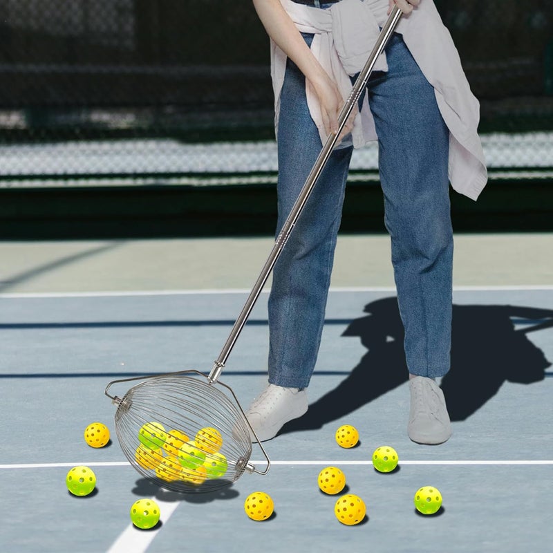 Voodans Tennis Ball Hopper Padel Balls Pickleball Retriever Machine Ball Picker Upper Thrower Shagger Saver Collector - Image 5